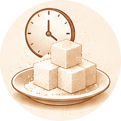 Glucose overload — spike trigger