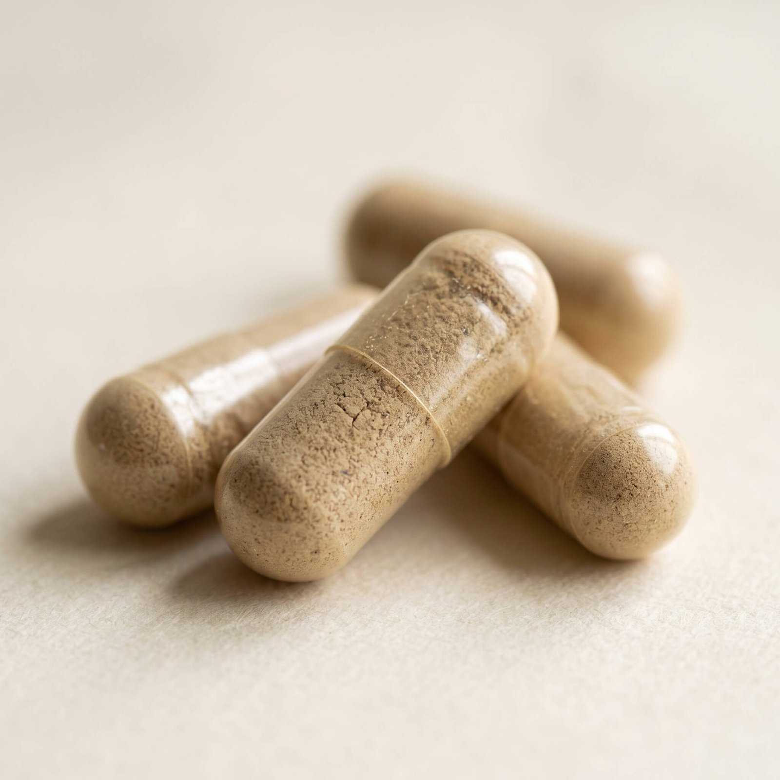 Close-up of a Cinna Shield Ceylon cinnamon capsule